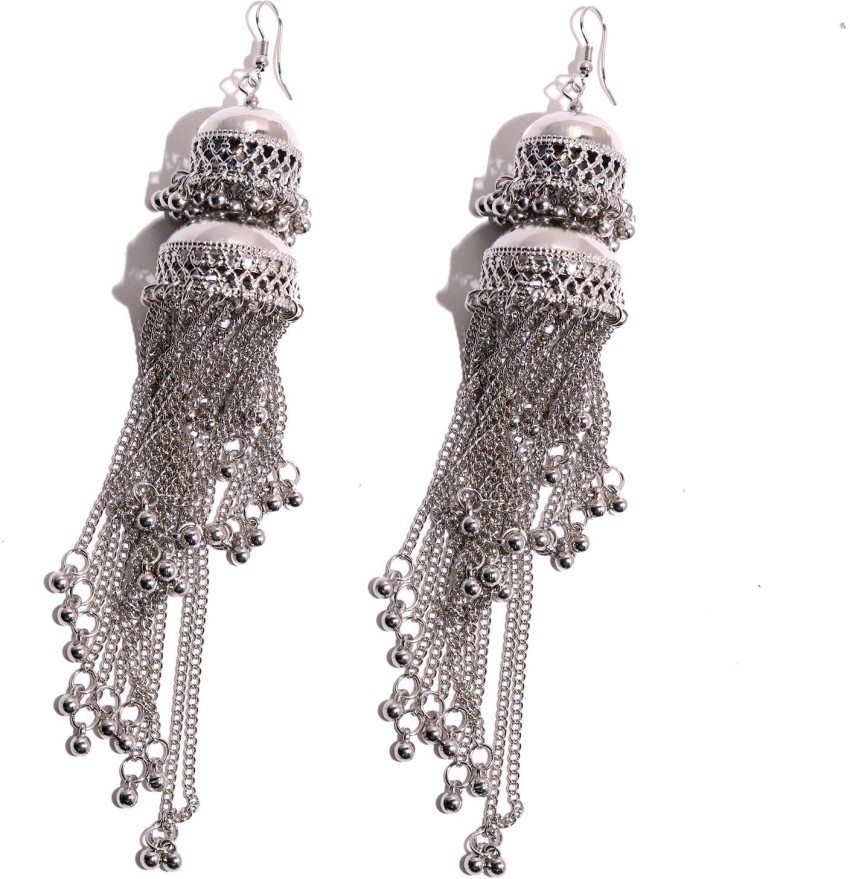 Shagun  Silver Oxidised Earrings  Craft Store of India