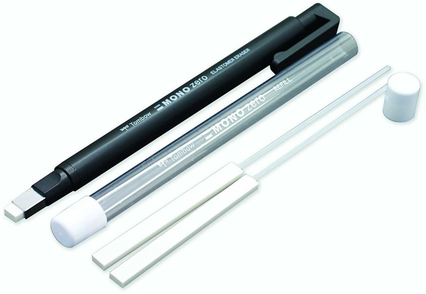 Tombow Mono Zero Eraser - Silver - Square