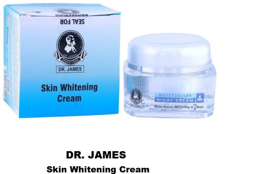 DR JAMES Glutathione Skin Whitening Night Cream Price in India