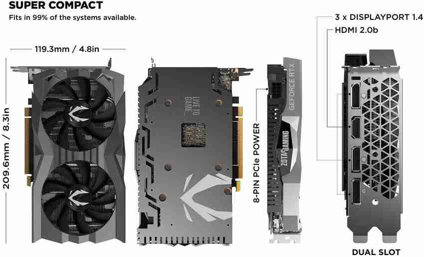 Nvidia gtx 2025 1660 super zotac