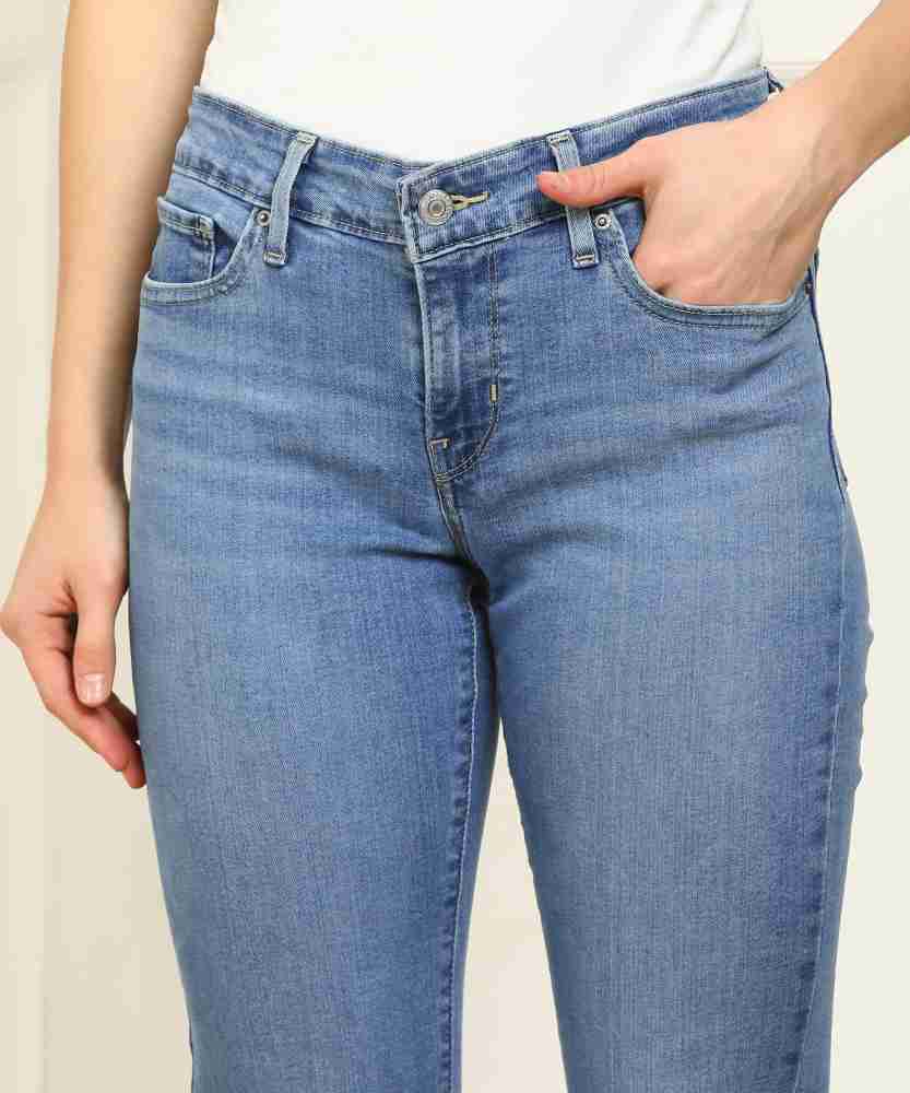 Levi's Women Skinny Fit Jeans Blue, Button, Ultra Low Rise at Rs 1350/piece  in Moradabad