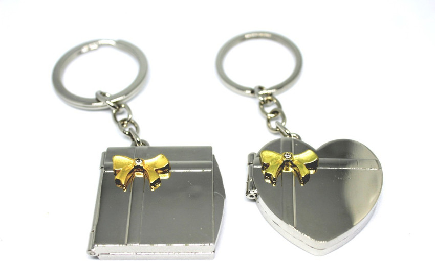 Metal keychain with photo shop