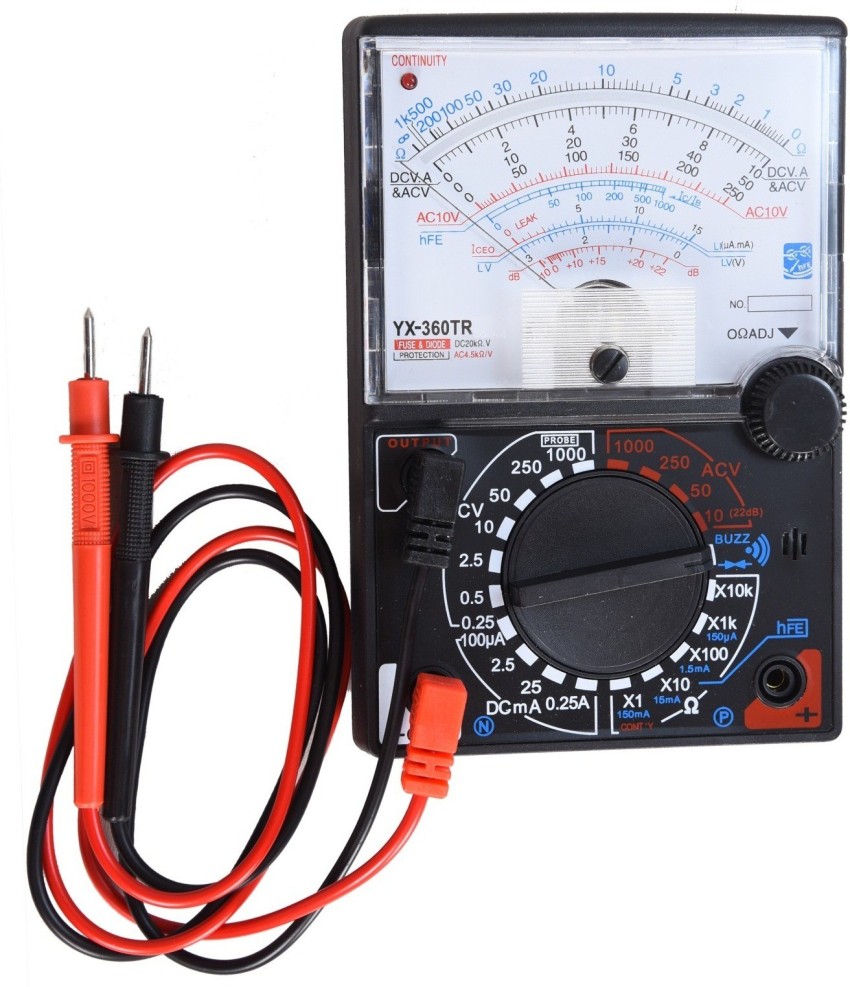 GoodsBazaar YX-360 Manual Electrical Multitester Voltmeter Ammeter
