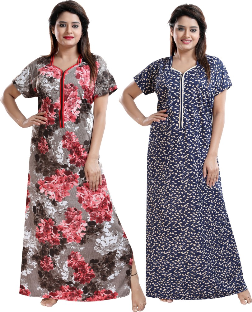 Flipkart online 2025 shopping cotton nighty