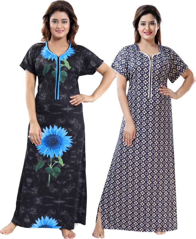 Night sale gown flipkart