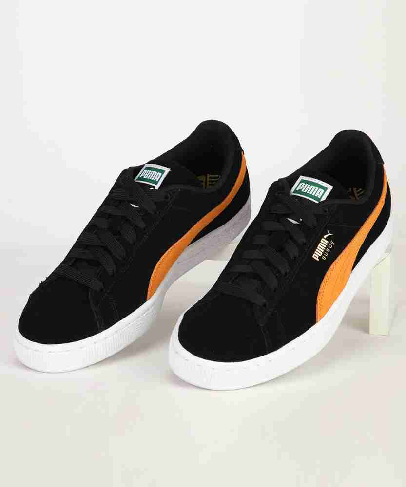 Black orange puma suede outlet