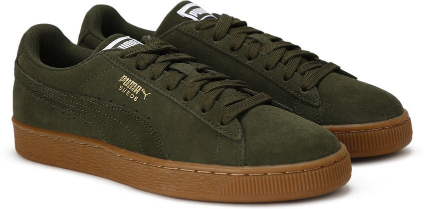 Puma suede discount verde militar