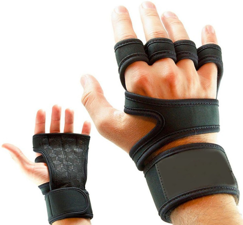 Hand grip top gloves for gym