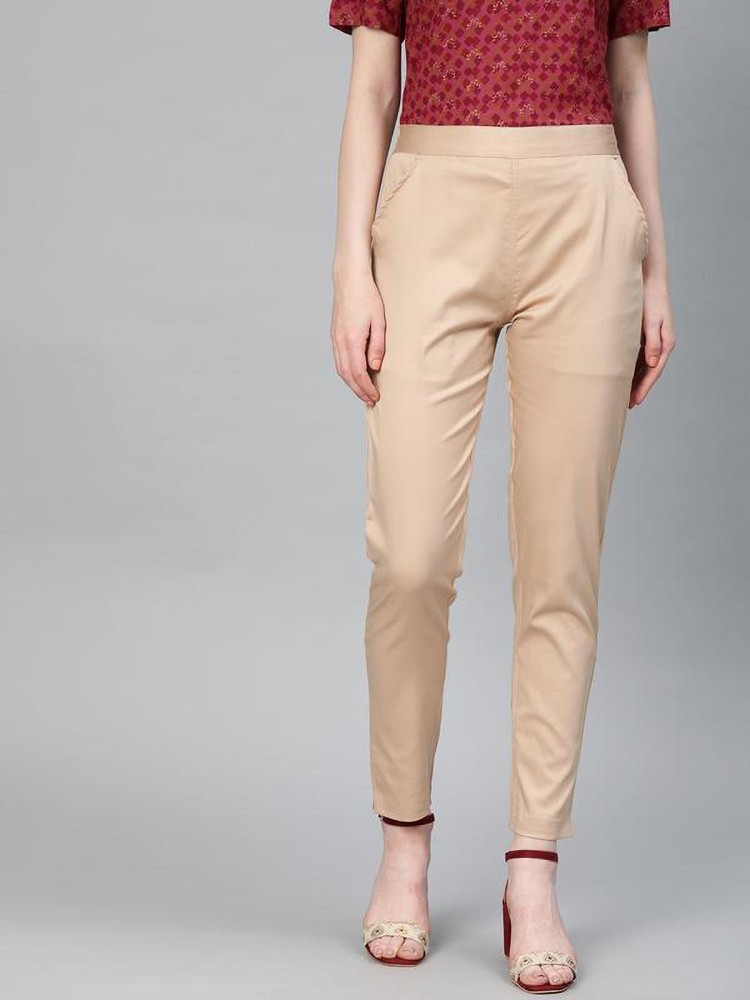 Beige Formal Trousers  Intermod Workwear