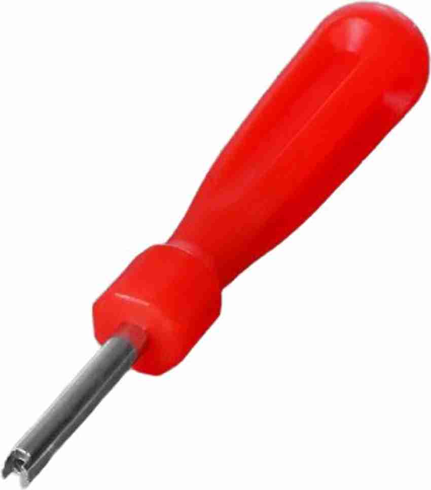 Bike tube sales valve removal tool