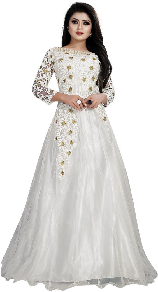 Apnisha Anarkali Gown Price in India  Buy Apnisha Anarkali Gown online at  Flipkartcom