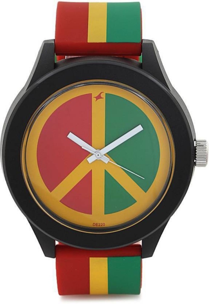 Fastrack multi deals color watch