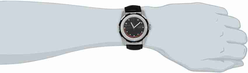 Fastrack 3099sl01 leather outlet analog