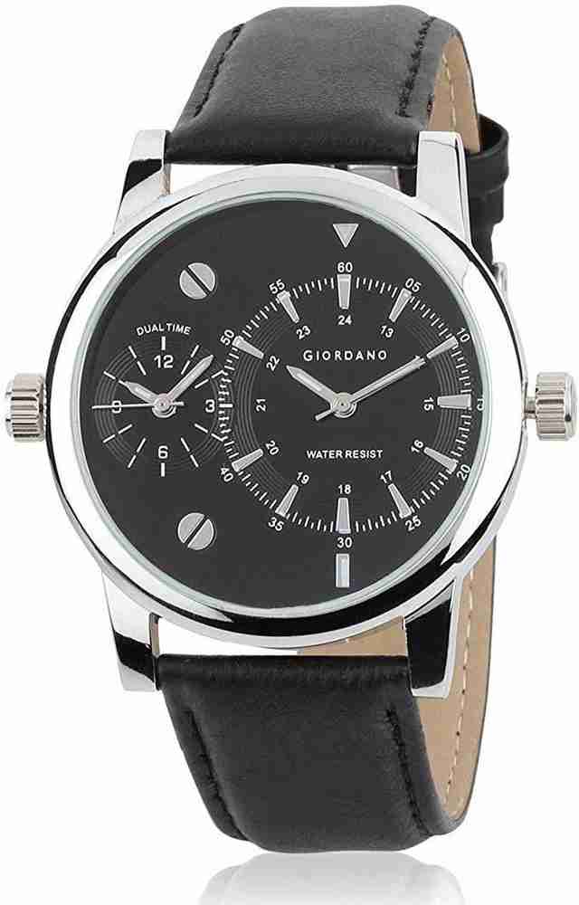 Giordano leather store watch