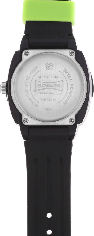 SONATA NM77008PP01W SF ECONOMY Analog Watch For Men Buy SONATA