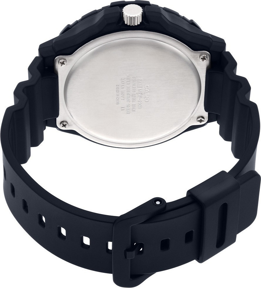Casio stainless steel store back water resistant
