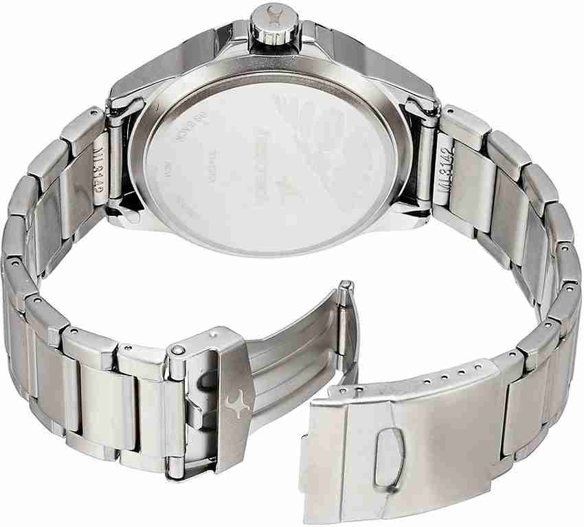 Fastrack ss back 50m wr 3089sfd outlet