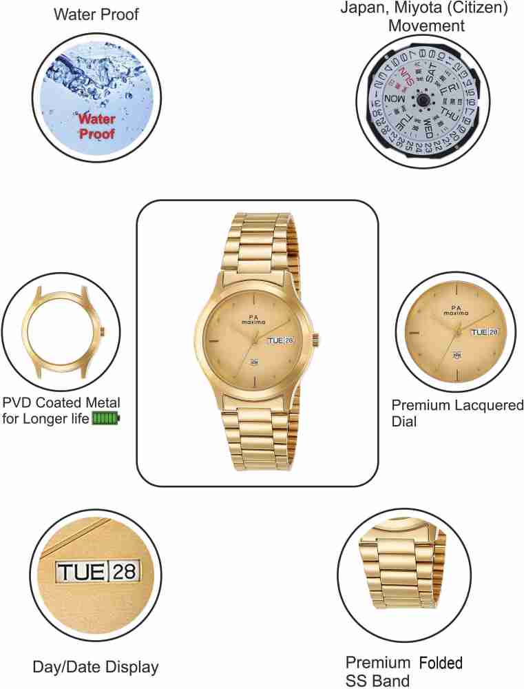 Sonex gold best sale watch price