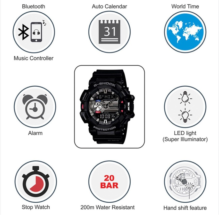 Casio g shock gba 400 store g mix