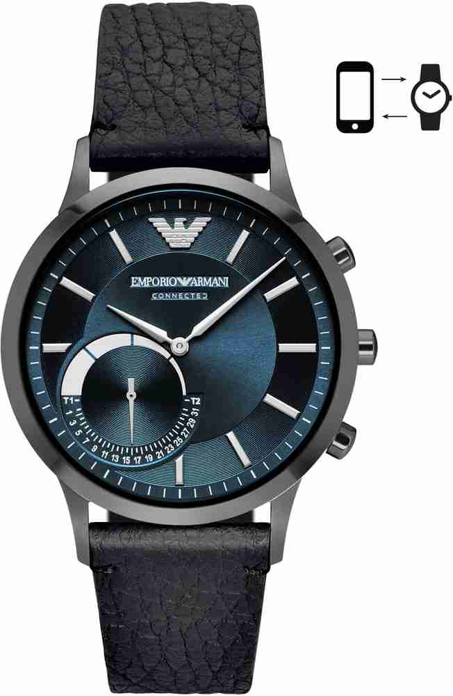 EMPORIO ARMANI RENATO Smart Analog Watch For Men Buy EMPORIO ARMANI RENATO Smart Analog Watch For Men ART3004 Online at Best Prices in India Flipkart