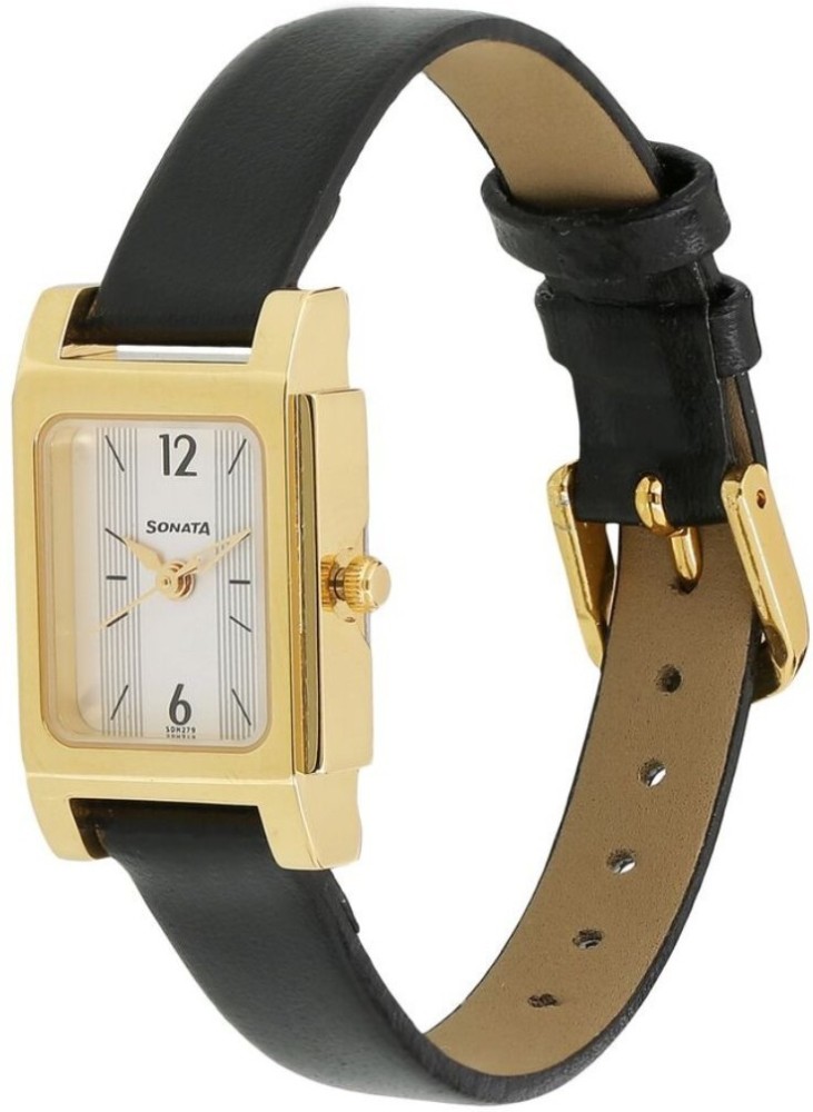 SONATA NL87021YL01W Sonata Essential Analog Watch - For Women - Buy SONATA  NL87021YL01W Sonata Essential Analog Watch - For Women NL87021YL01W Online  at Best Prices in India