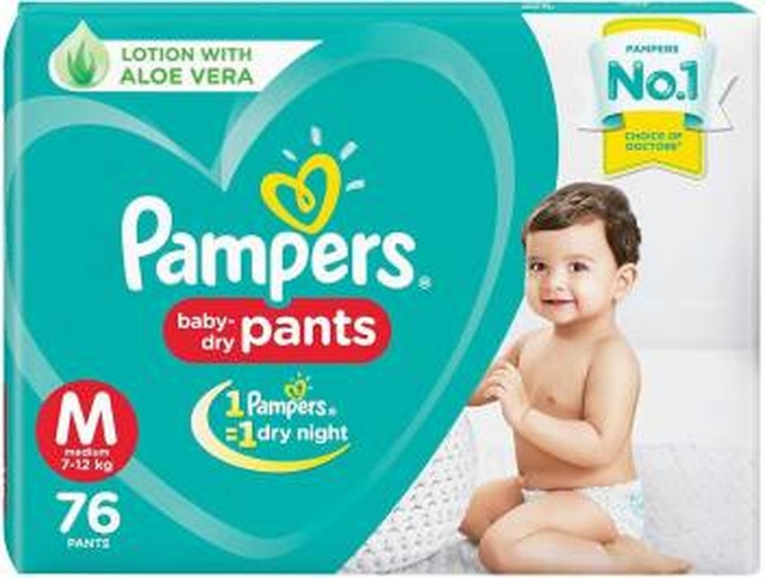 Nonwoven Pampers New Diaper Pants, Age Group: 3-12 Months, Packaging Size:  56 Pieces at Rs 730/pack in Santipur