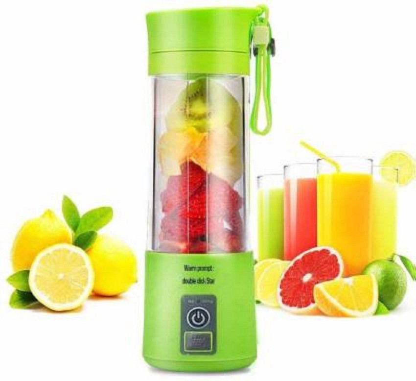 6 Blades Juicer Rechargeable Portable Electric USB Juicer Bottle