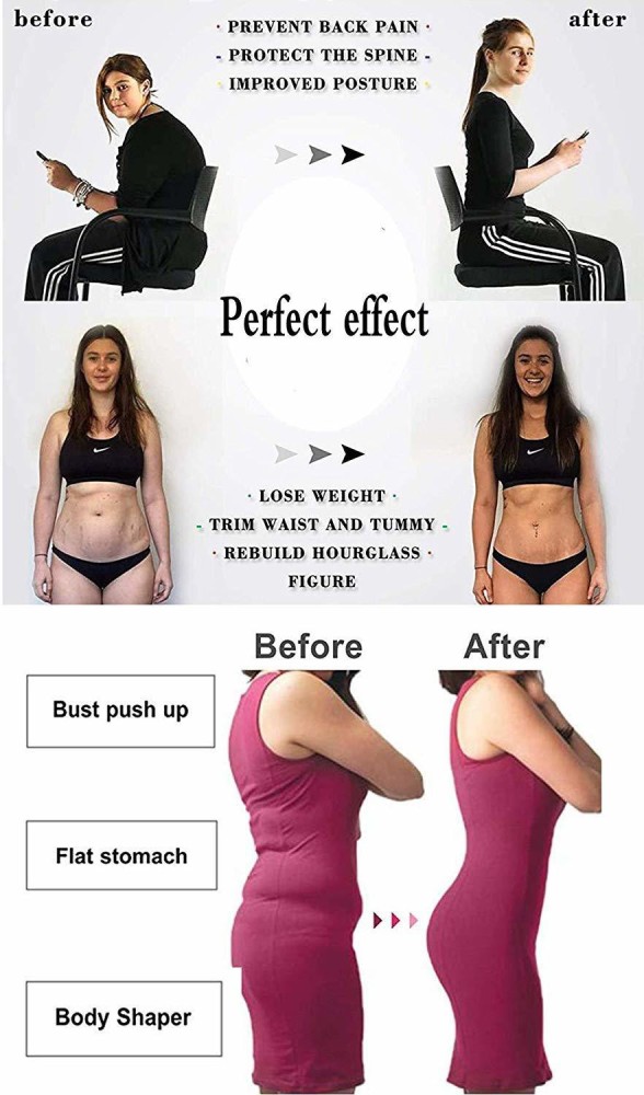 Mens Body Shaper Compression Slimming Belt Waist Trainer Belly