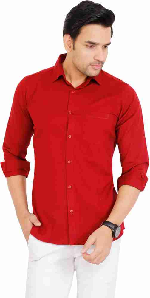 Tops for Men Casual 2024 Trendy red Tops for Men Short Sleeve Dress Shirts  for Men Plus Size Long Sleeve Fashion Scrub Tops Men Stretchy Design  Workout Tops Short Sleeve Tight at