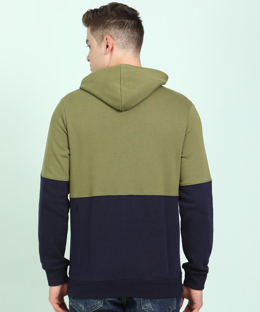 United Colors of Benetton Full Sleeve Color Block Men Sweatshirt