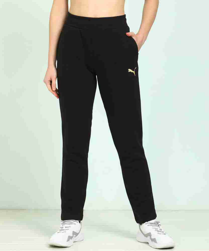 PUMA Solid Women Black Track Pants Buy PUMA Solid Women Black Track Pants Online at Best Prices in India Flipkart