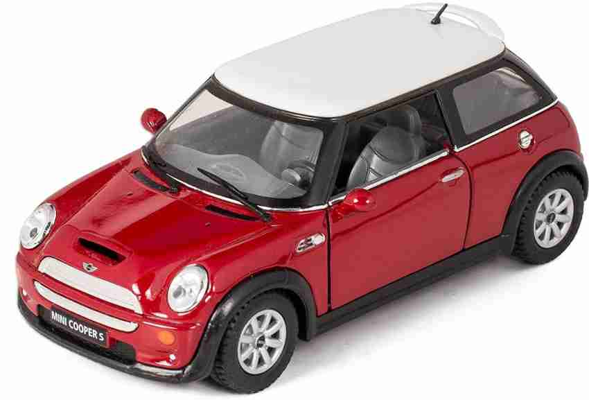 MINI Cooper S Diecast Toy Car red - 1:43 Scale