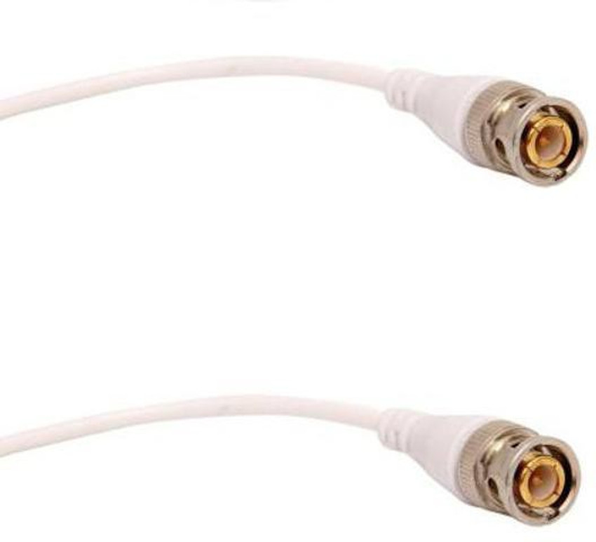 Bnc connector with online wire