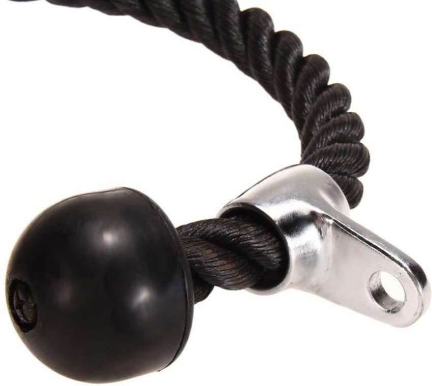 Baba Pull Down Roap Triceps Bar (Black) Battle Rope Price in India