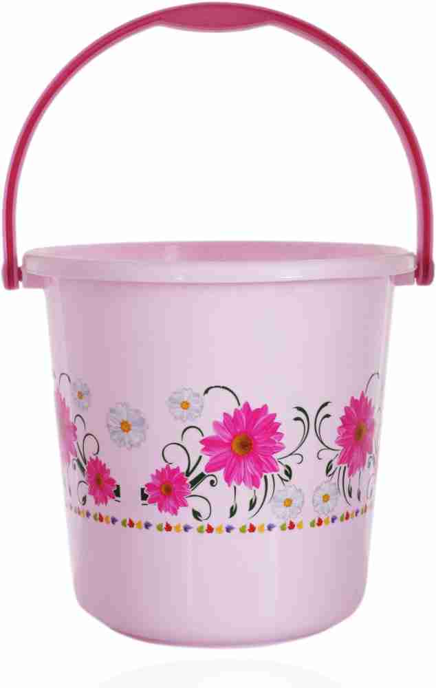 Heart Home Multipurposes Plastic Bucket With Lid & Tap SystemPack of 2  (Blue) 18 L Plastic Bucket Price in India - Buy Heart Home Multipurposes Plastic  Bucket With Lid & Tap SystemPack