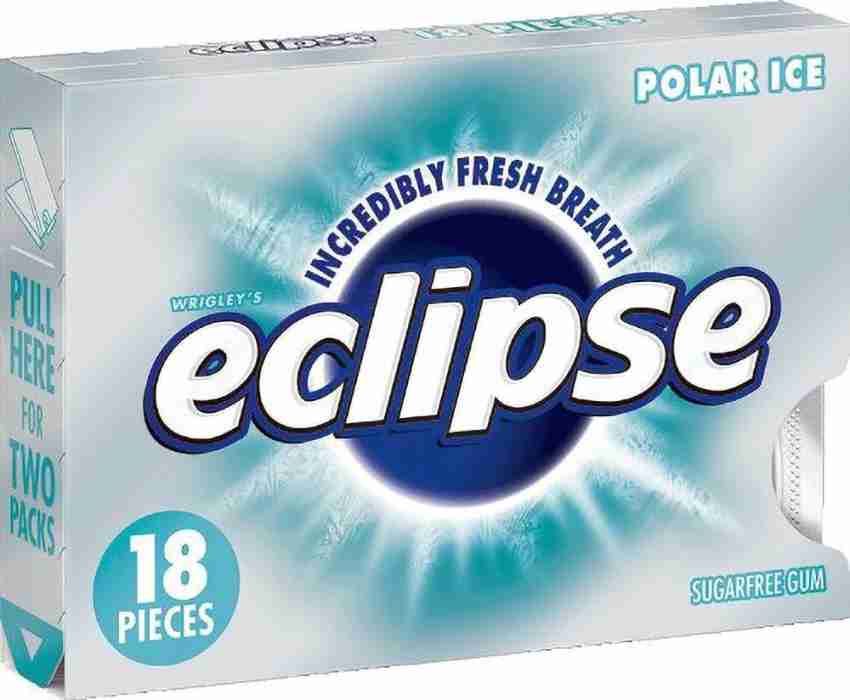 Eclipse Gum, Sugarfree, Polar Ice - 12 - 12 piece packages [144 pieces]