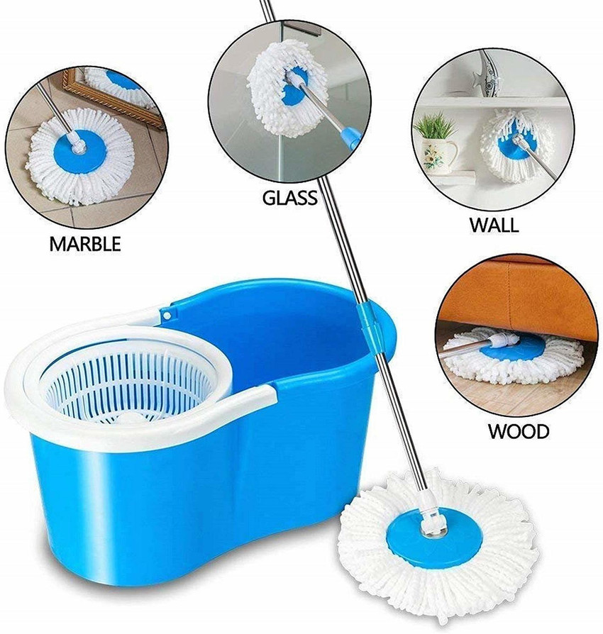 Diem 360 Spin Floor Cleaning Easy Advance Tech Bucket Mop Set