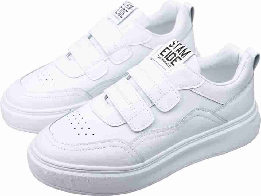 Ladies sneakers deals with velcro straps
