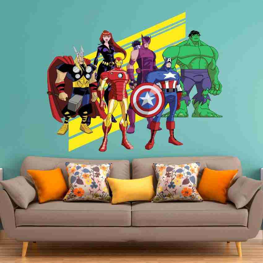 Marvel wall deals decals