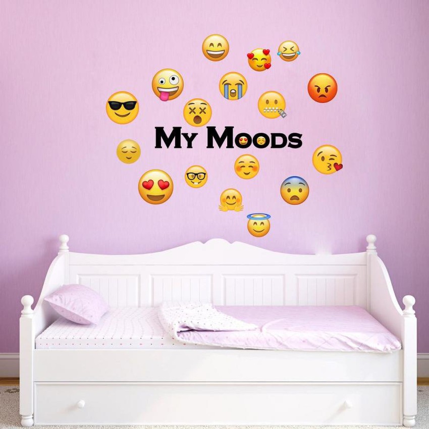 Chandrans Creation 1 cm 3D Smiley Emoji Face Expression Stickers Pack of 1  Self Adhesive Self Adhesive Sticker Price in India - Buy Chandrans Creation  1 cm 3D Smiley Emoji Face Expression