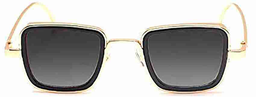 Buy Bynox Retro Square Sunglasses Black For Men Online Best