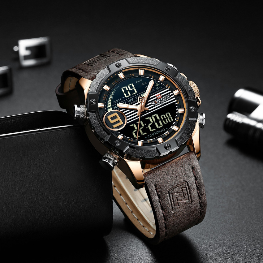 NAVIFORCE NF9146 NF9146 Analog Digital Watch For Men Buy