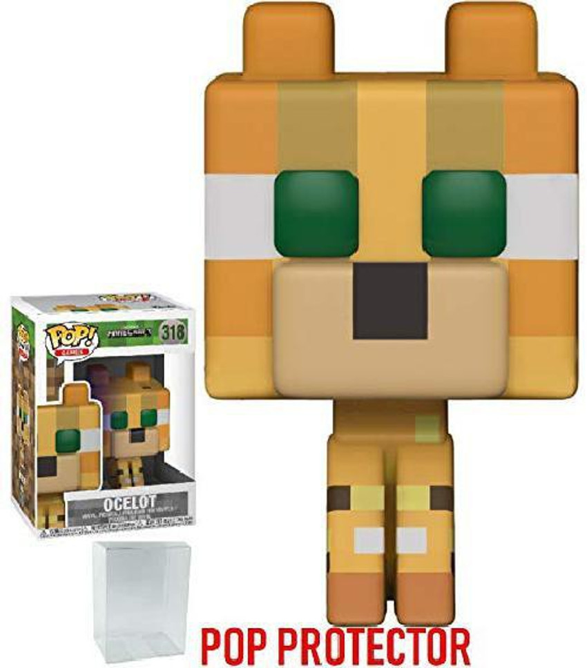 FUNKO POP! Games: Minecraft - OCELOT (318) Collectible Figure