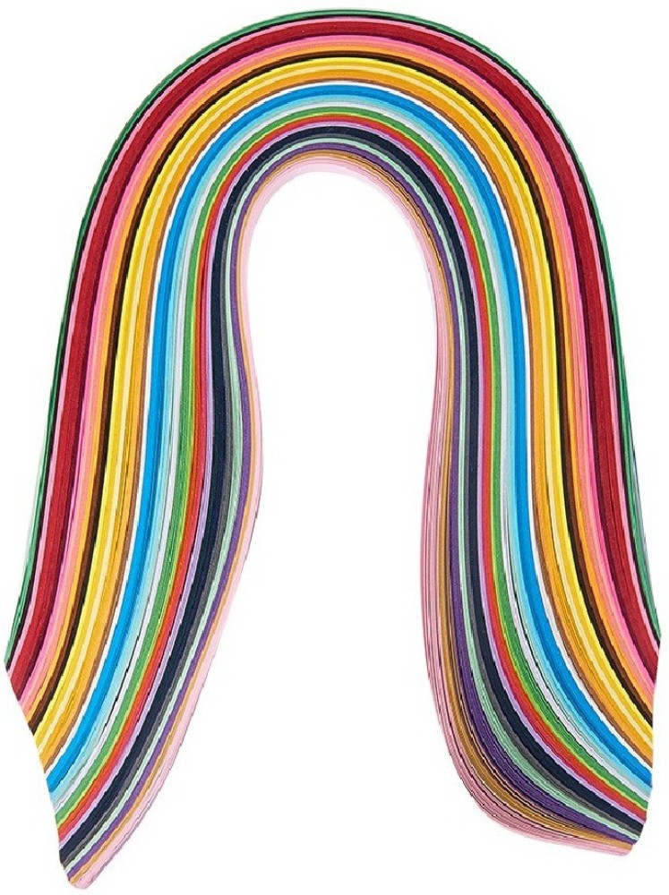Vardhman 1000 Multicolored High Quality Paper Quilling Strip 3 mm, Colorful  Art Paper Strips DIY Paper Hand Craft Decoration … - 1000 Multicolored High  Quality Paper Quilling Strip 3 mm, Colorful Art