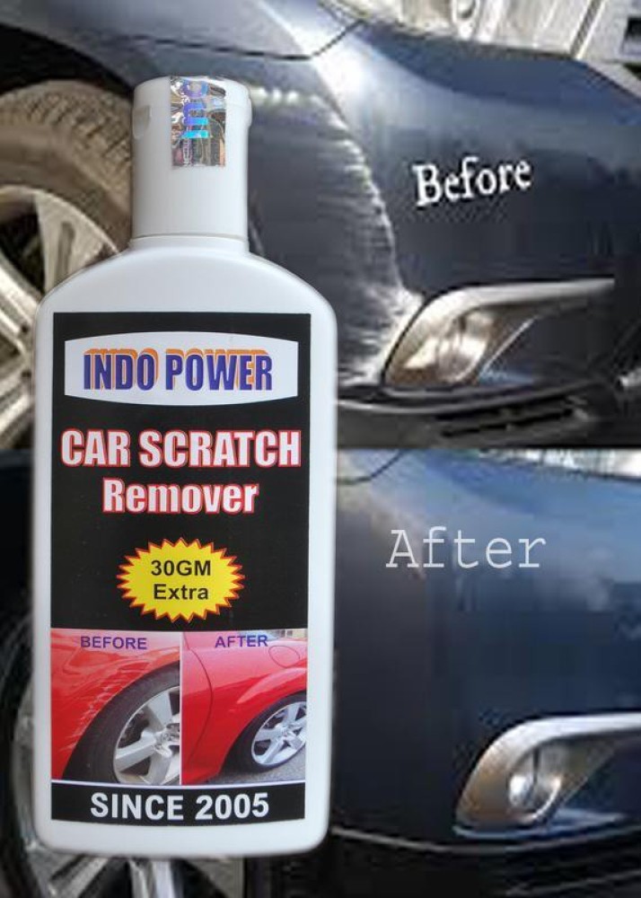 INDOPOWER CAR SCRATCH REMOVER 100gm.All Colour Car & Bike Scratch Remover,  Advanced Formula Rubbing Compound (Not for Dent & Deep Scratches) Combo  Price in India - Buy INDOPOWER CAR SCRATCH REMOVER 100gm.All