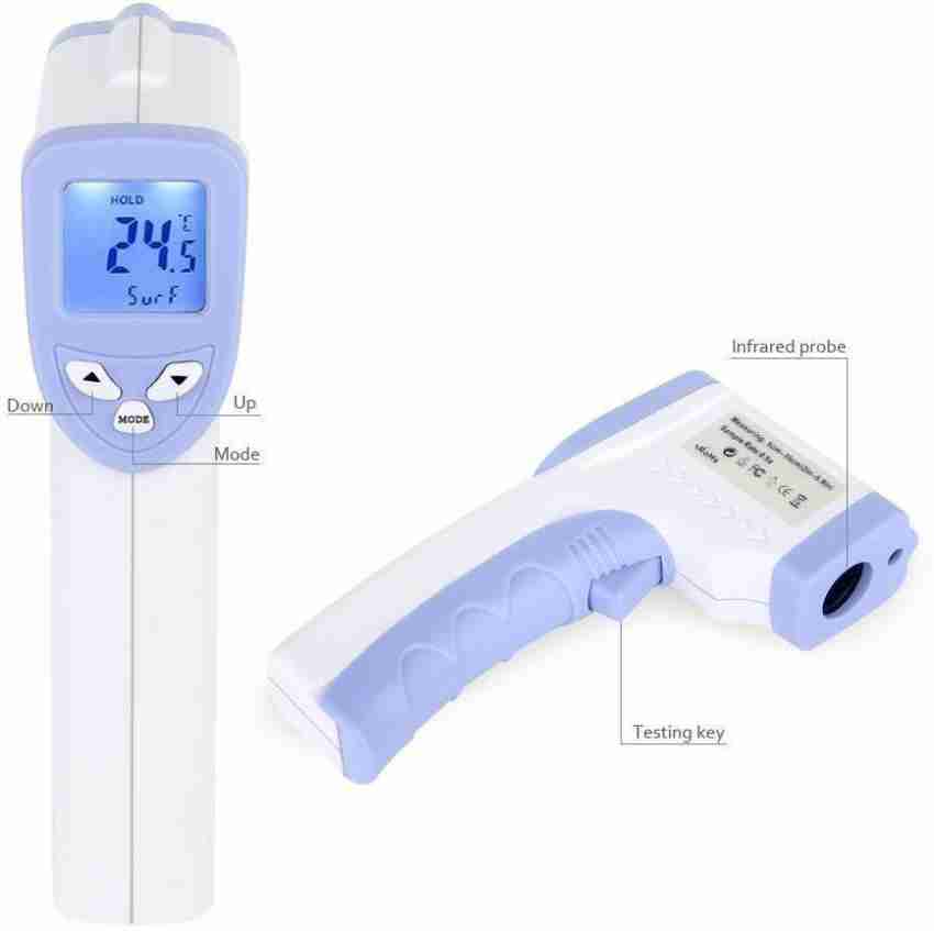 Luximal Medical Infrared Forehead Digital Thermometer Gun for Fever used for Baby and Adult (Multicolour)