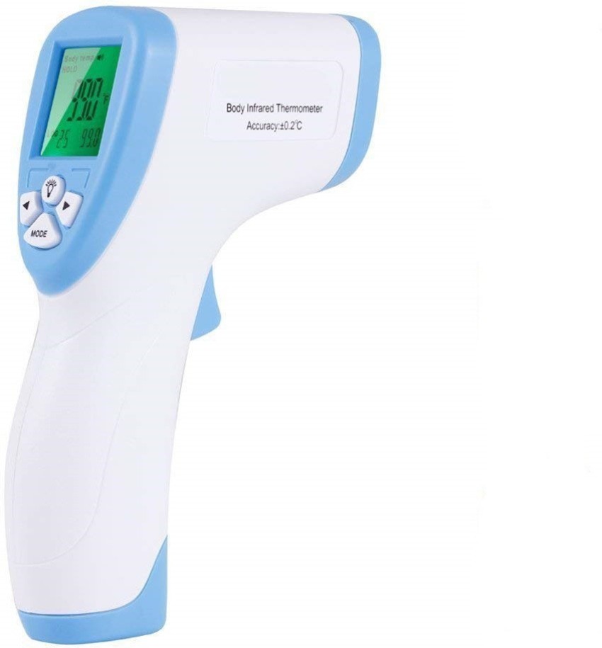 Luximal Medical Infrared Forehead Digital Thermometer Gun for Fever used for Baby and Adult (Multicolour)