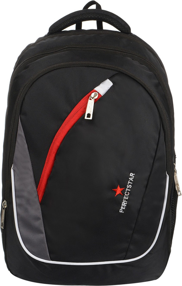 PERFECT STAR 15.6 inch Expandable Laptop Backpack black - Price in India |  Flipkart.com