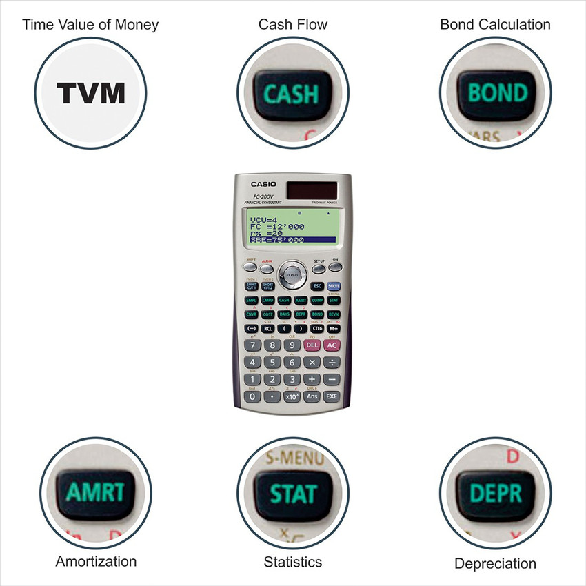 Flipkart CASIO FC 200V Financial Calculator Financial