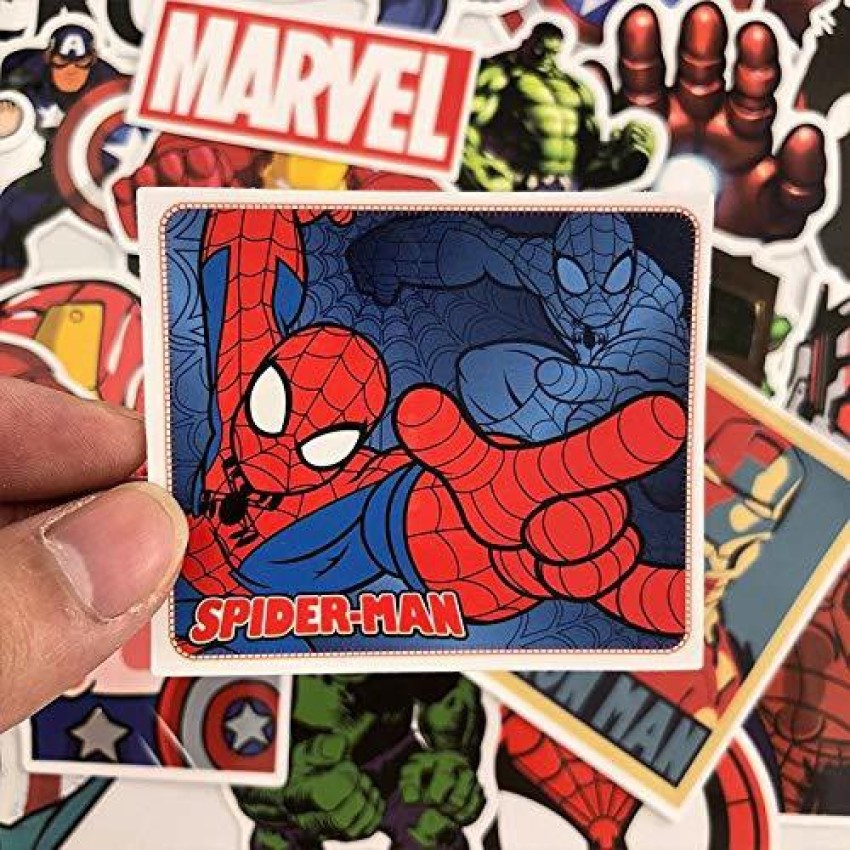 IDREAM The Avengers Super Hero Neon Stickers Sets Guitar Sticker